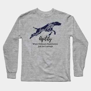 German Shorthaired Pointer Jumping Long Sleeve T-Shirt